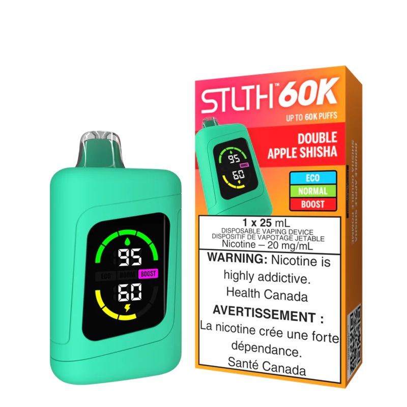 STLTH 60K Disposable – Double Apple Shisha 20mg