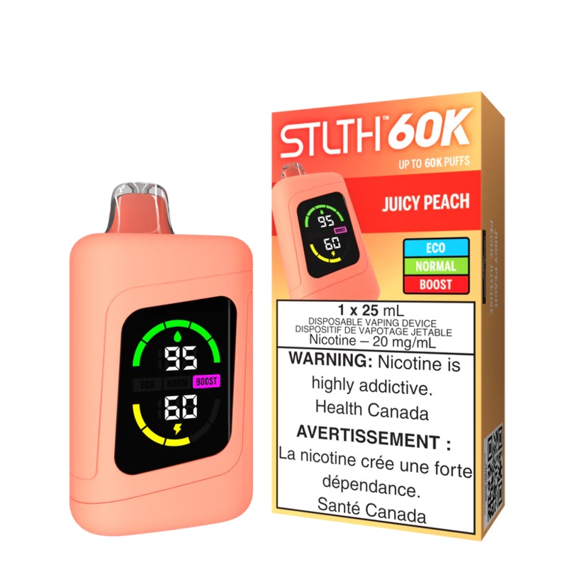 STLTH 60K Disposable – Juicy Peach 20mg