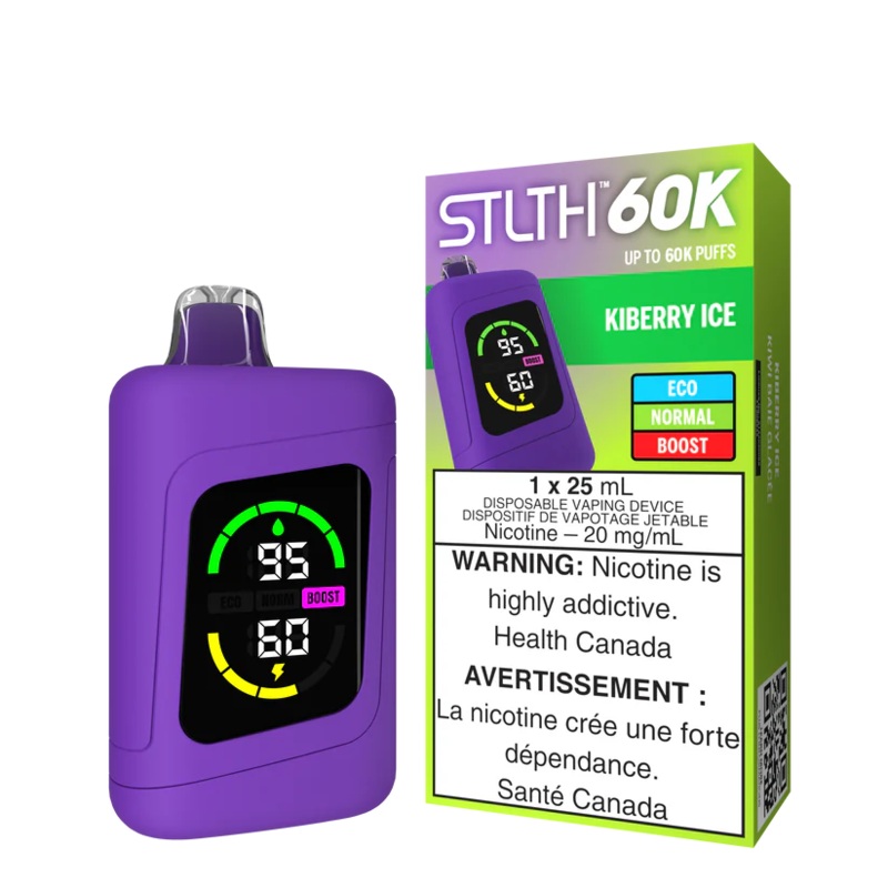 STLTH 60K Disposable – Kiberry Ice 20mg