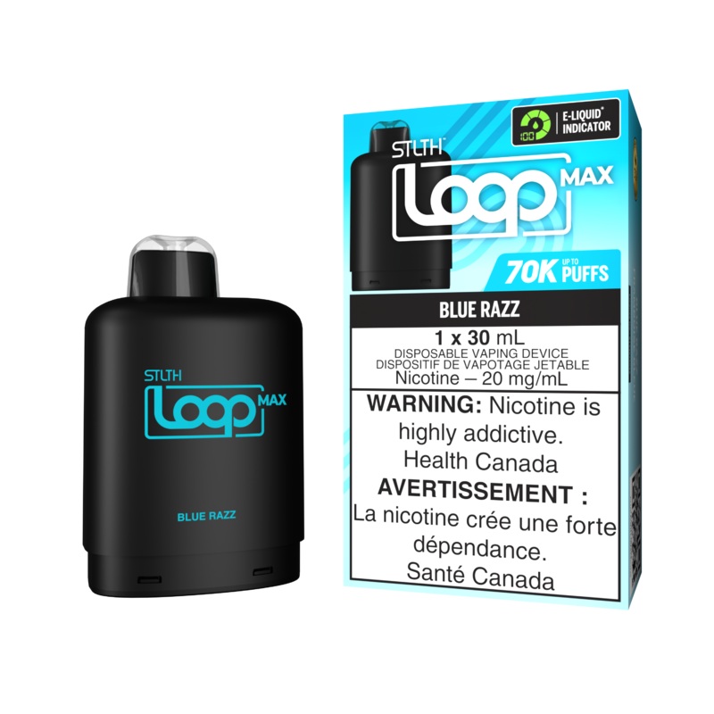 STLTH Loop Max Pod – Blue Razz 20mg