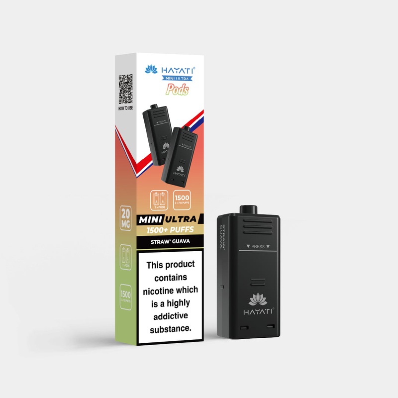 Straw’ Guava|Hayati Mini Ultra Pods|gb|ae|eu