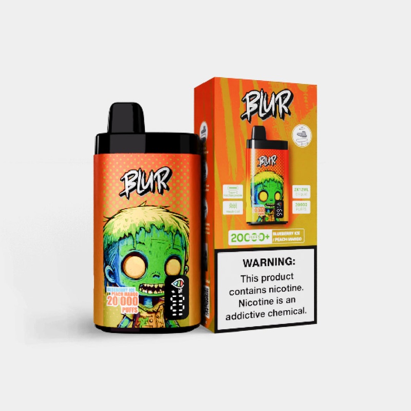 Blueberry Ice / Peach Mango|BLUR 20000 | 20000+ Puffs|gb|ae|eu