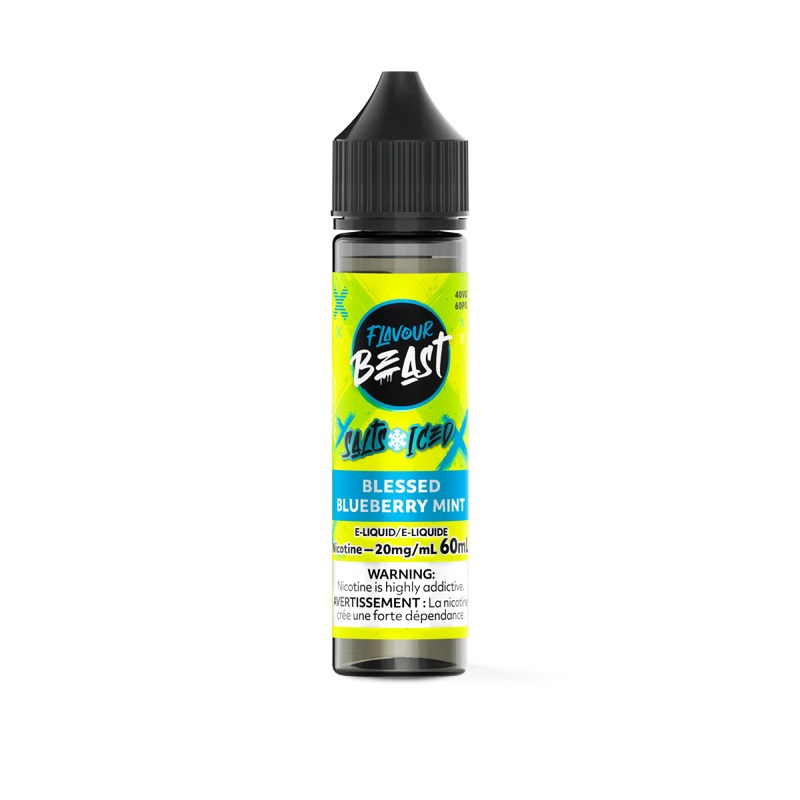 Flavour Beast Salt – Blessed Blueberry Mint 60ml
