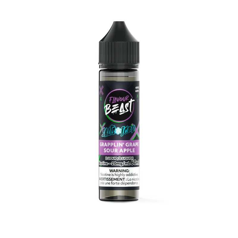 Flavour Beast Salt – Grappin’ Grape Sour Apple 60ml