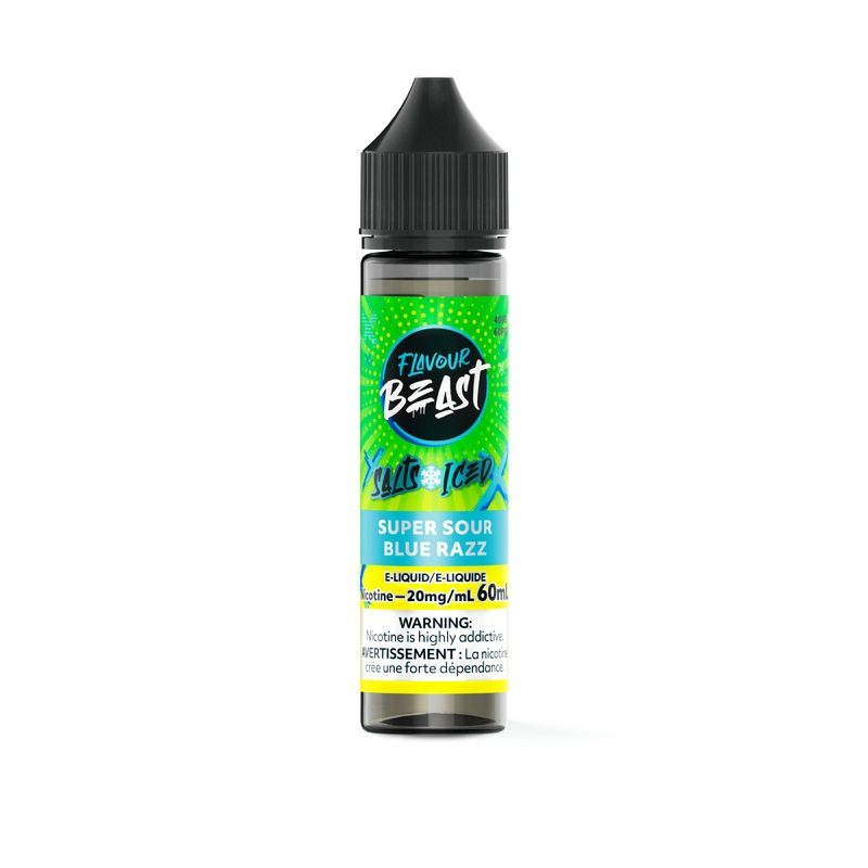 Flavour Beast Salt – Super Sour Blue Razz 60ml