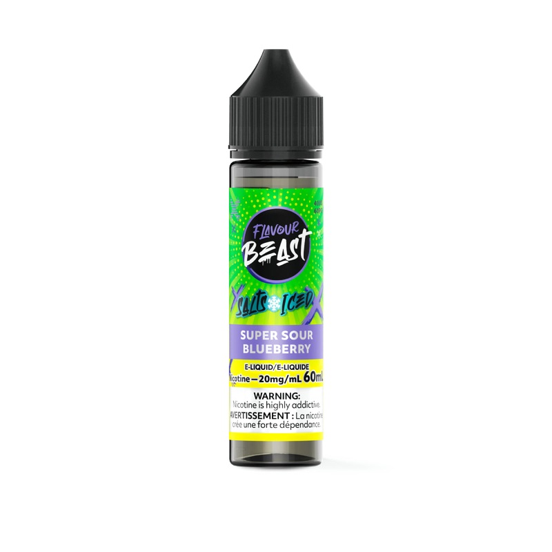 Flavour Beast Salt – Super Sour Blueberry 60ml