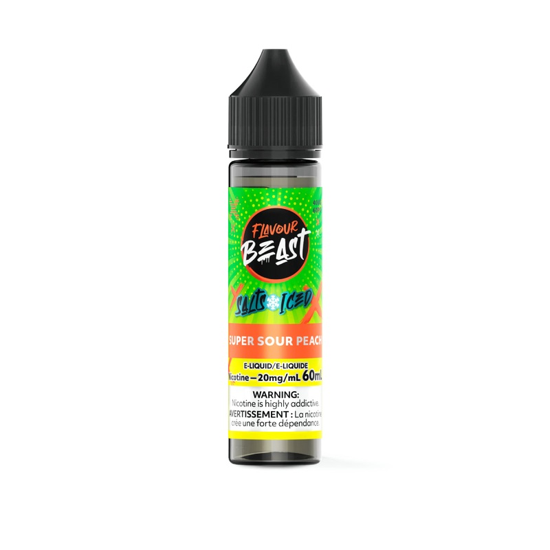 Flavour Beast Salt – Super Sour Peach 60ml