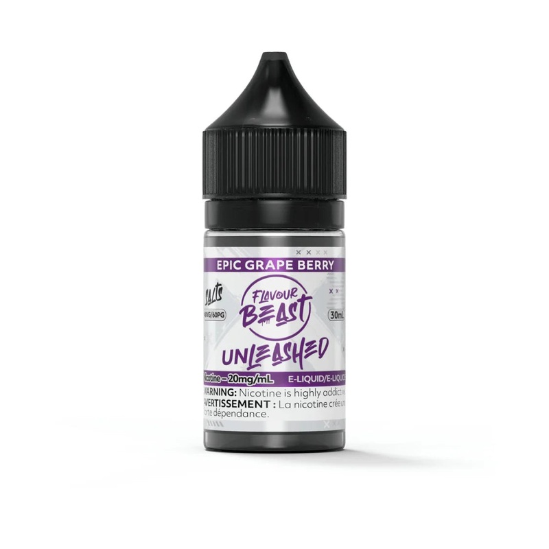 Flavour Beast Unleashed Salt – Epic Grape Berry 30ml
