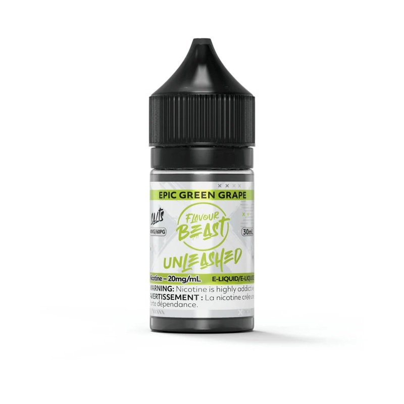 Flavour Beast Unleashed Salt – Epic Green Grape 30ml