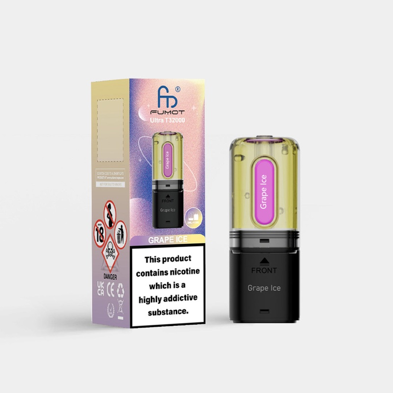 Grape Ice|Fumot Ultra T32000 Pods|gb|ae|eu