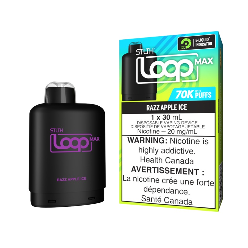 STLTH Loop Max Pod – Razz Apple Ice 20mg