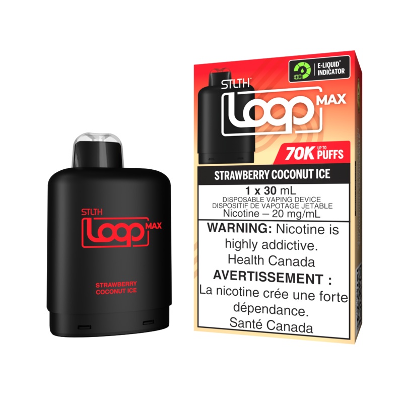 STLTH Loop Max Pod – Strawberry Coconut Ice 20mg