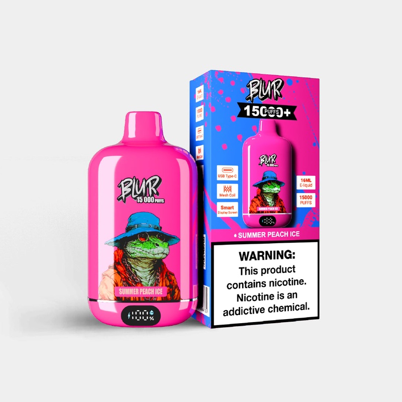 Summer Peach Ice|BLUR 15000 | 15000+ Puffs|gb|ae|eu