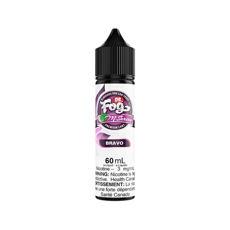 Dr. Fog Freebase Vape Juice|Bravo|Charlie|Echo|Tucan Loops|3|6
