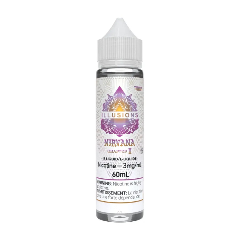 Illusions Freebase Vape Juice|Nirvana|Taste Of Gods X|The Prophet|3|6