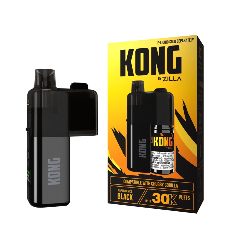 Kong by Zilla Disposable Device Black