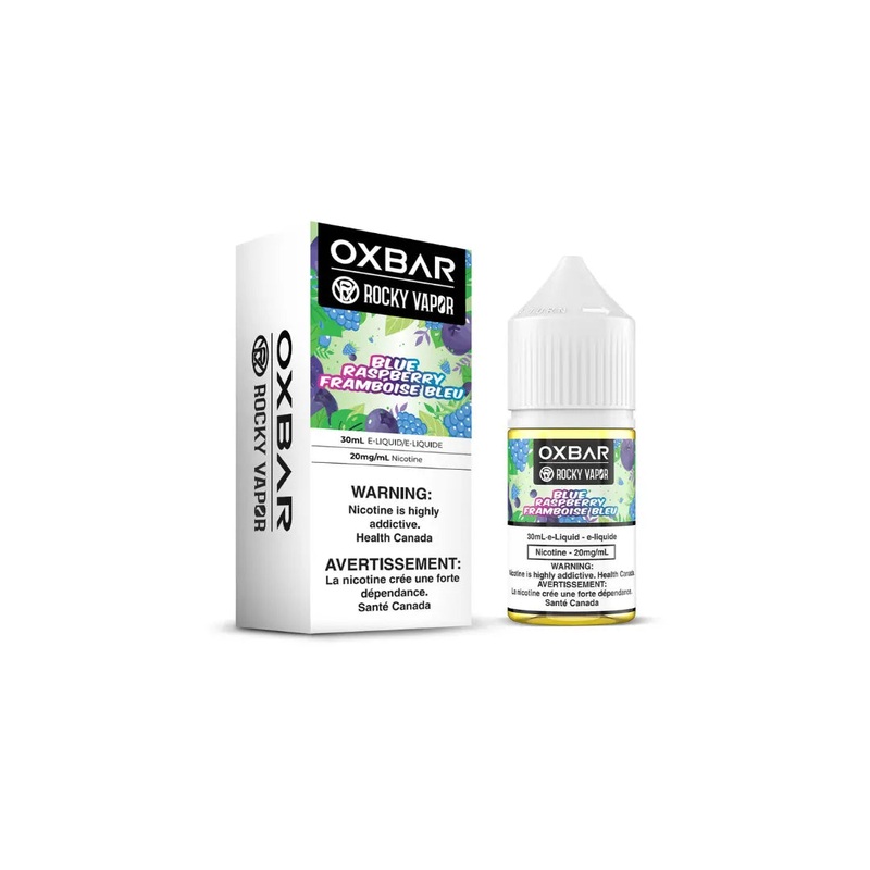 Ox Bar Salt Nic Vape Juice|Banana Ice|Blue Raspberry|Grape Ice|Peach Mango Ice|Peach Blue Raspberry