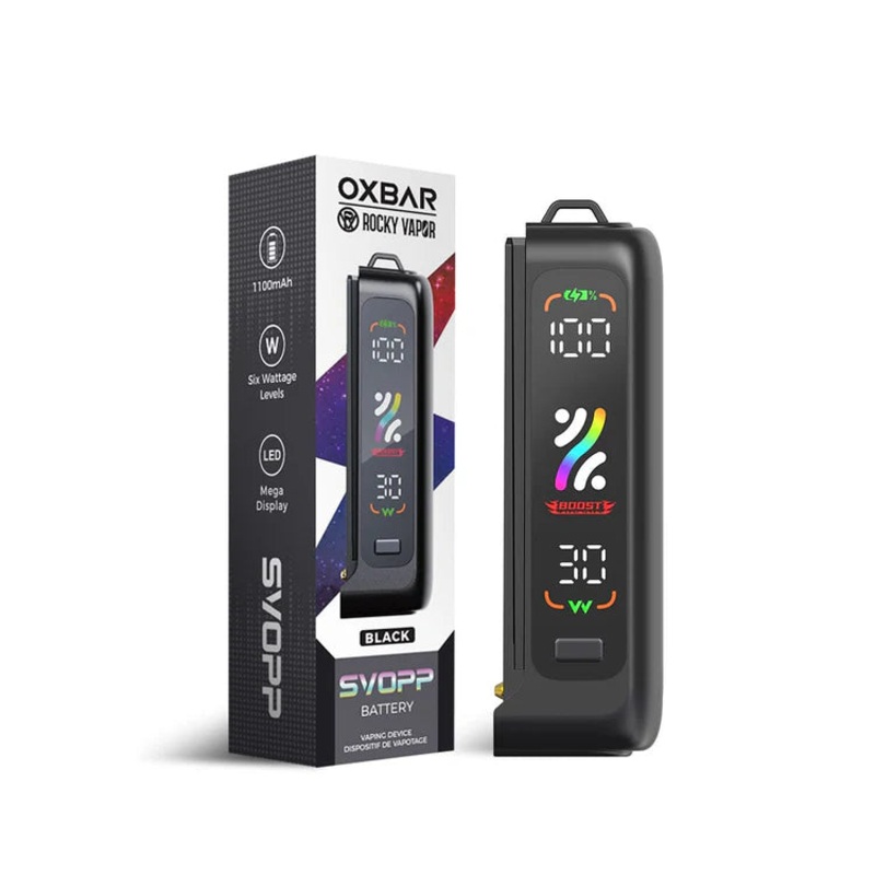 Oxbar Rocky Vapor SVOPP Device – Black