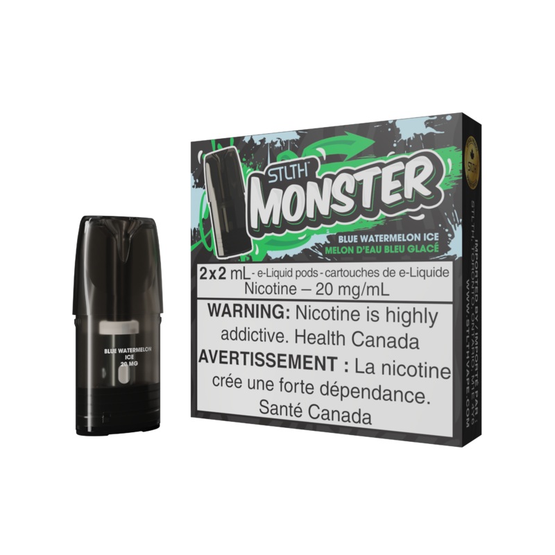 STLTH Monster Pod Pack – Blue Watermelon Ice