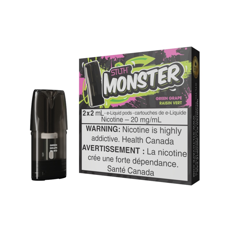 STLTH Monster Pod Pack – Green Grape