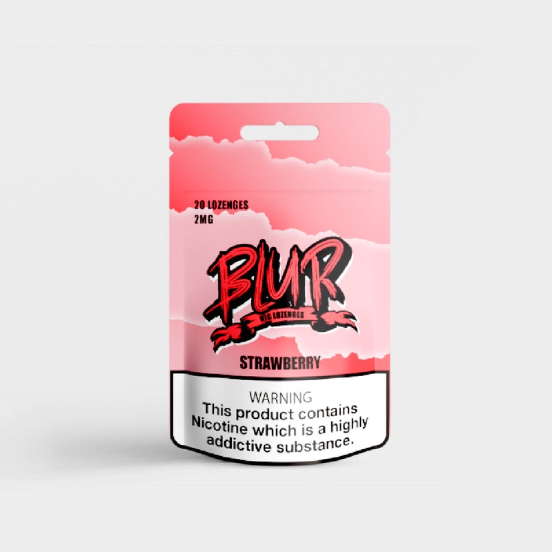 Strawberry|2mg | Blur Nic Lozenges|gb|ae|eu
