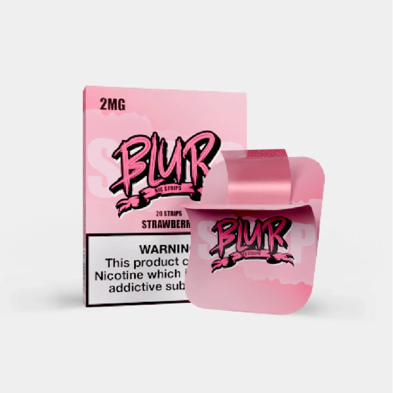 Strawberry|Blur Nic Strips | 2mg|gb|ae|eu