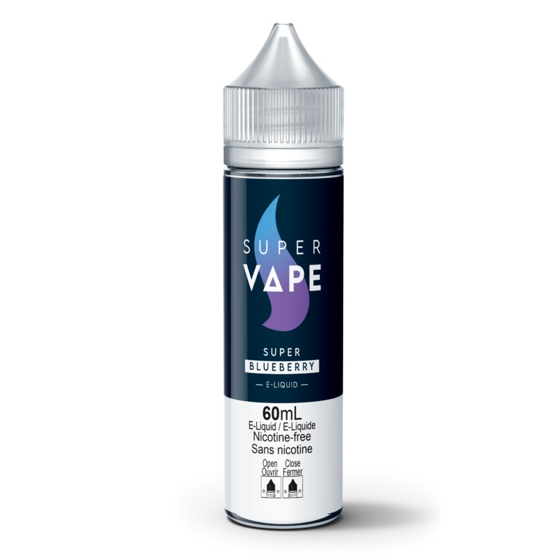 Super Vape – Blueberry 60ml|0mg|3mg|6mg