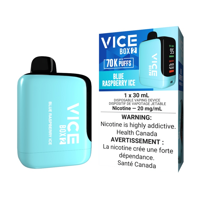 Vice Box 2 Disposable – Blue Raspberry Ice 20mg