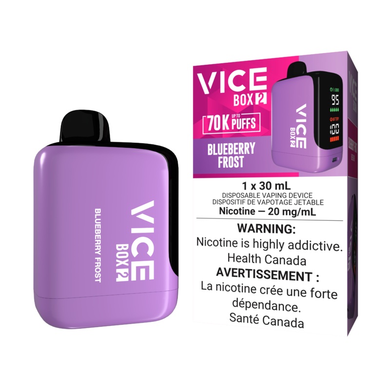 Vice Box 2 Disposable – Blueberry Frost 20mg
