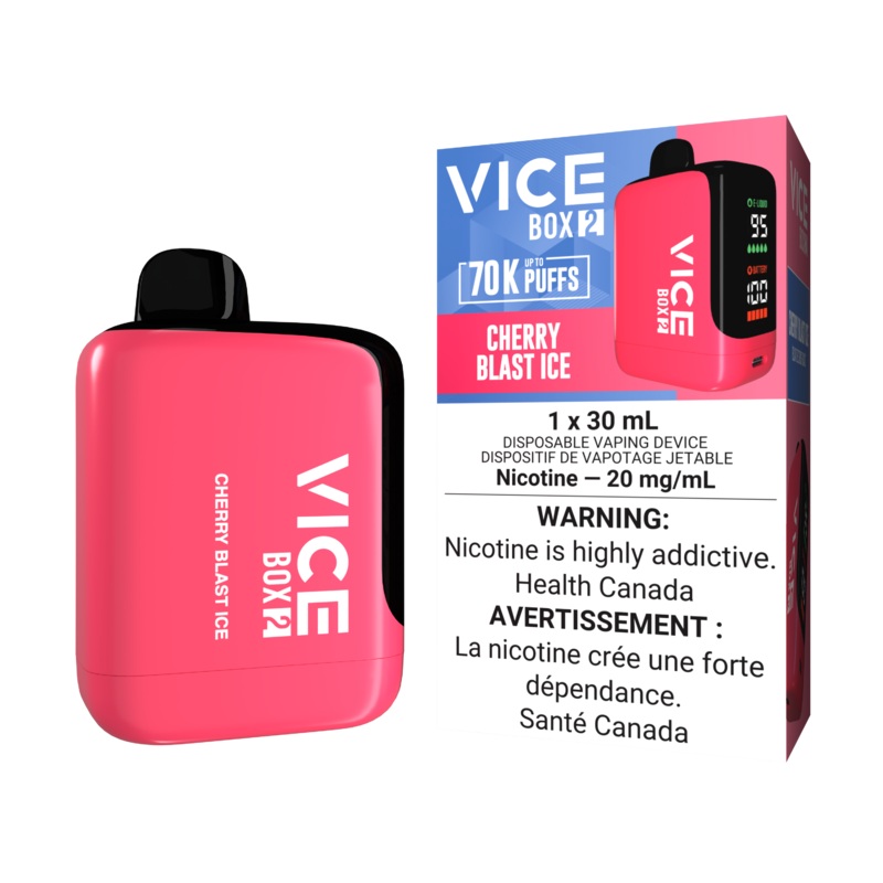 Vice Box 2 Disposable – Cherry Blast Ice 20mg