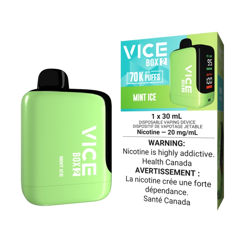 Vice Box 2 Disposable – Mint Ice 20mg