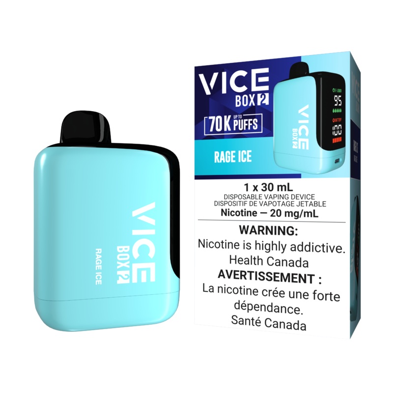 Vice Box 2 Disposable – Rage Ice 20mg