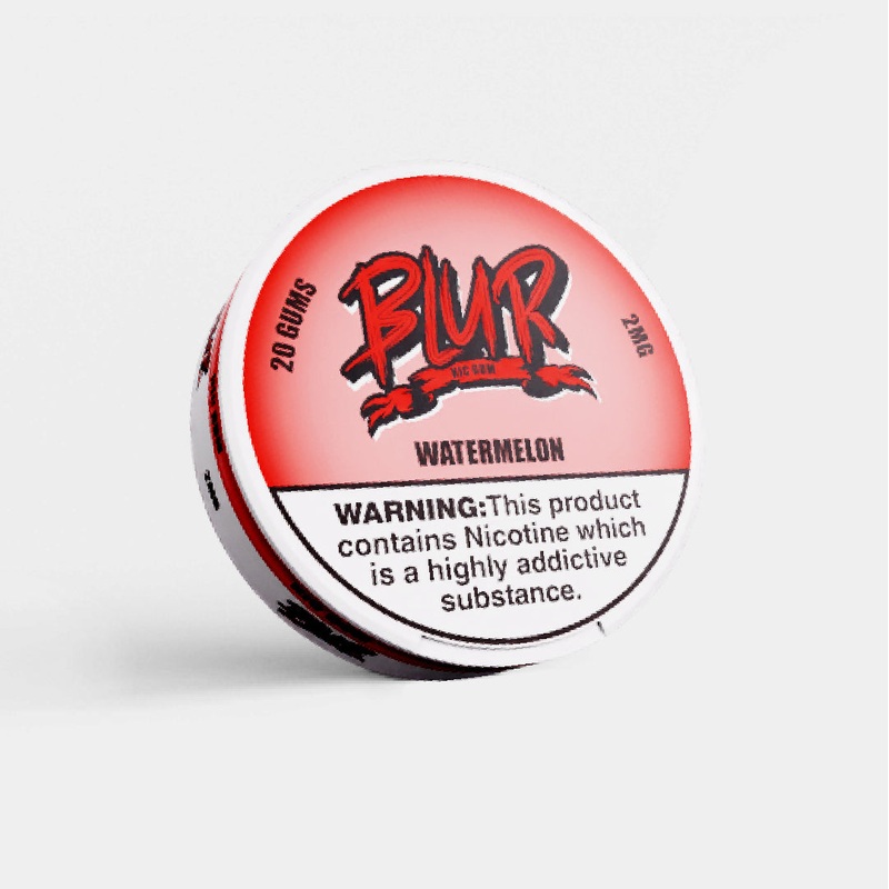 Watermelon|Blur Nic Gum | 2mg|gb|ae|eu