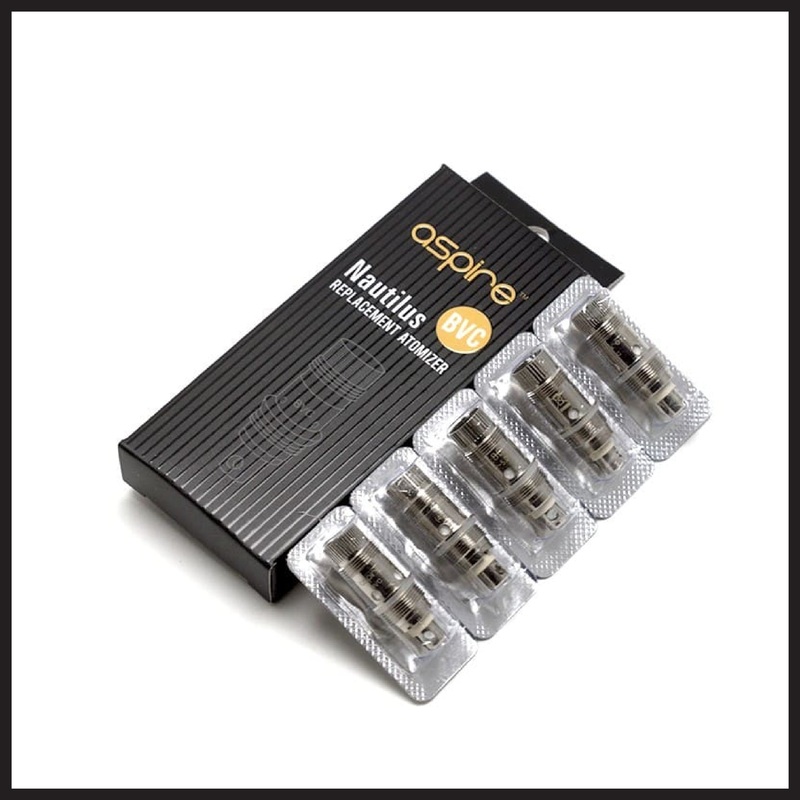 Aspire Nautilus BVC (5 Pack)|0.7 (18-23W)|1.8 (10-14W)