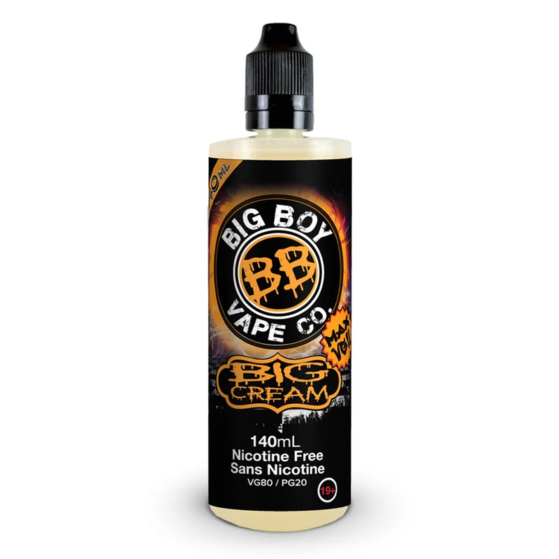 Big Cream 140ml|140ml|0mg|3mg|6mg