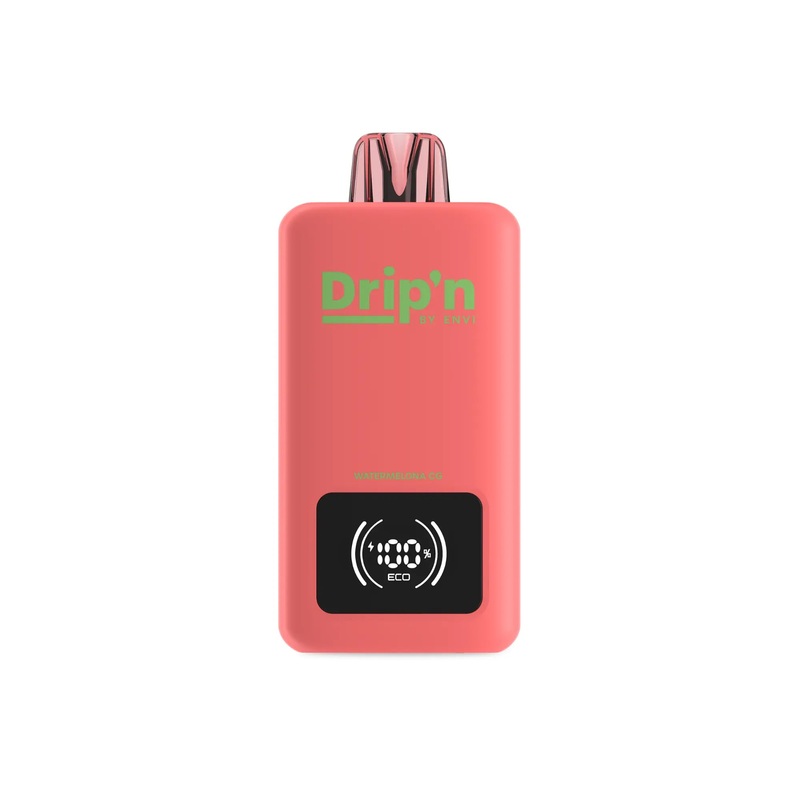 Drip’n 26ml Disposable Vape|Blue Razz|Grape Ice|Green Apple|Mango Peach Watermelon|Peach Blue Razz Ice|Raspberry Peach Mango Ice|Triple Berry|Watermelona CG