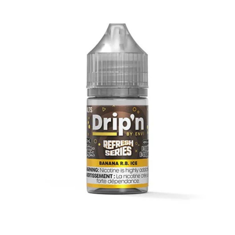 Drip’n by Envi Refresh Salt – Banana R.B. Ice 30ml