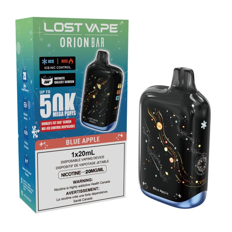 Lost Vape | Orion Bar 50k|Berry Blast|Berry Nana|Blue Apple|Blue Cherry|Blue Pina Kiwi|Blue Razz|Blue Watermelon|Blueberry Frost|Cherry Berry Jelly|Classic Ice|Juicy Peach|Kiwi Orange|Mango Pop|Mug|Nektar|Peach Apricot|Peach Mango Punch|Peach Pineapple|Po