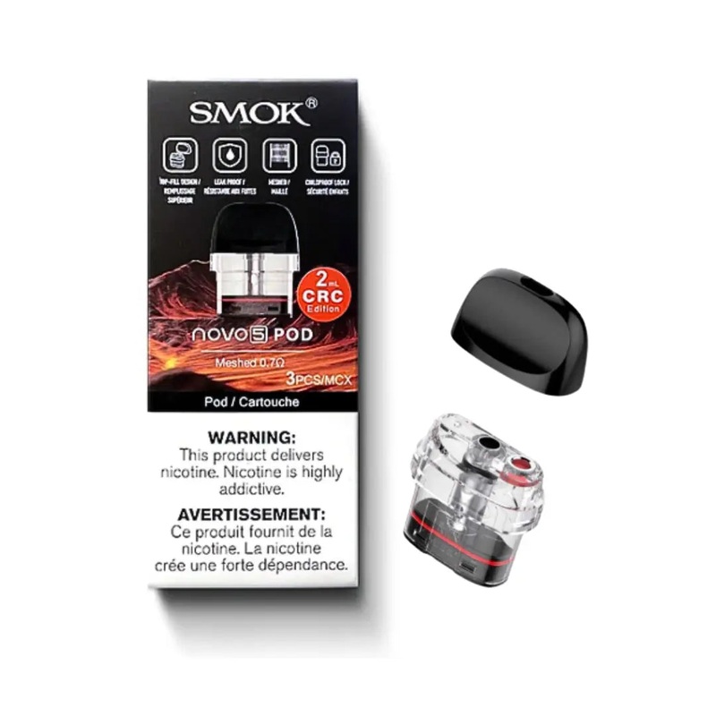 Smok Novo 5 Replacement Pods|0.7