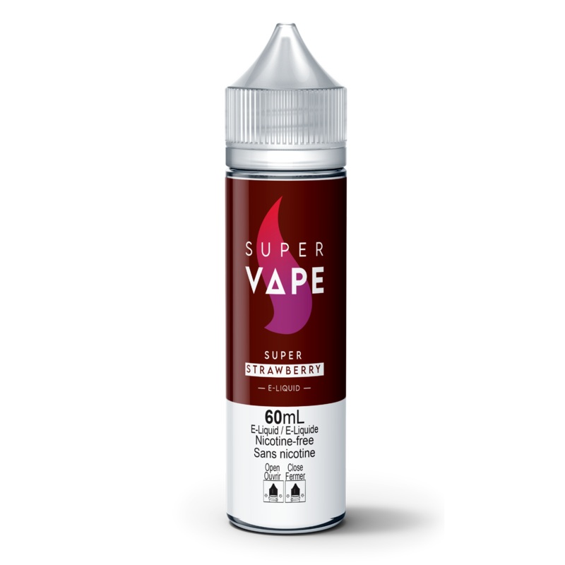 Super Vape – Strawberry 60ml|0mg|3mg|6mg