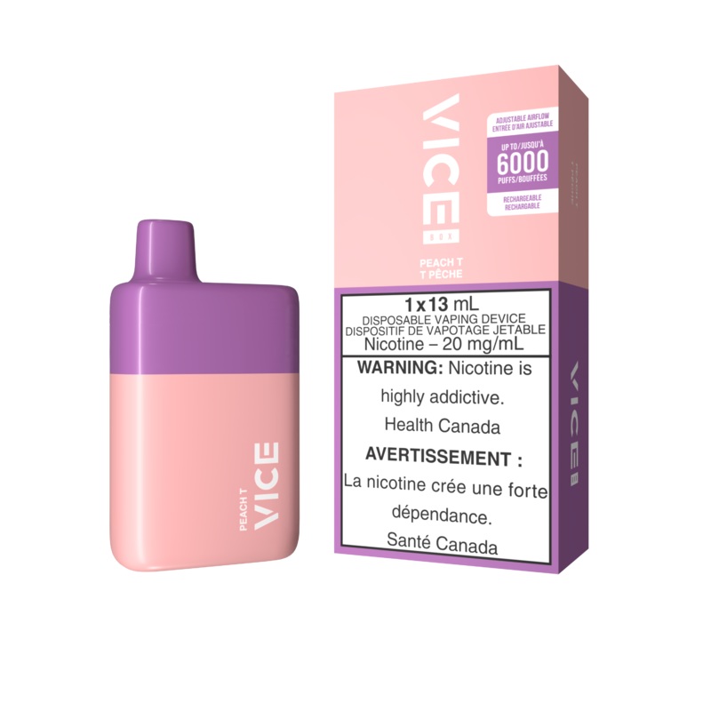 Vice Box Disposable – Peach T 20mg
