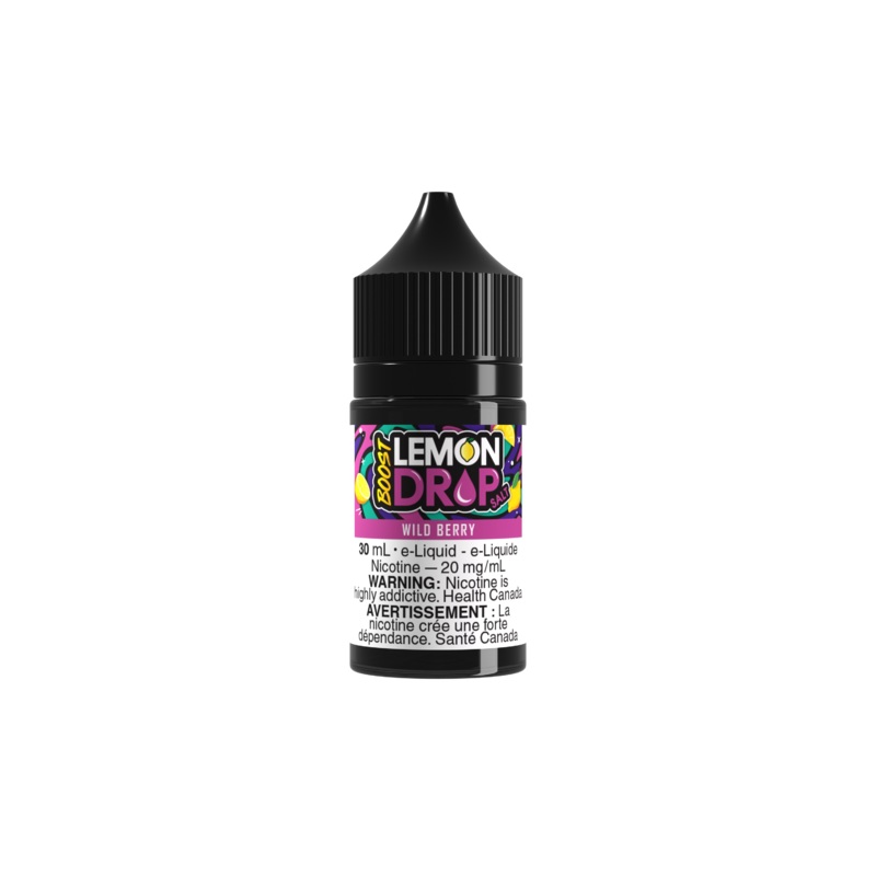 Lemon Drop Boost Salt – Wild Berry 30ml