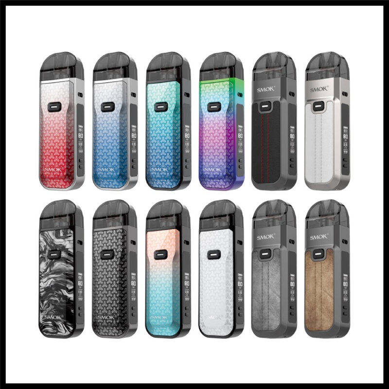 Smok Nord 5 Pod Kit [CRC]|7-Color Dart|Beige White (Discontinued)|Black|Black Dart|Blue Grey Dart|Blue Pink Dart (Discontinued)|Brown (Discontinued)|Fluid Black Grey|Green Blue Dart|Grey (Discontinued)|Red Grey Dart (Discontinued)|White Dart (Discontinued)