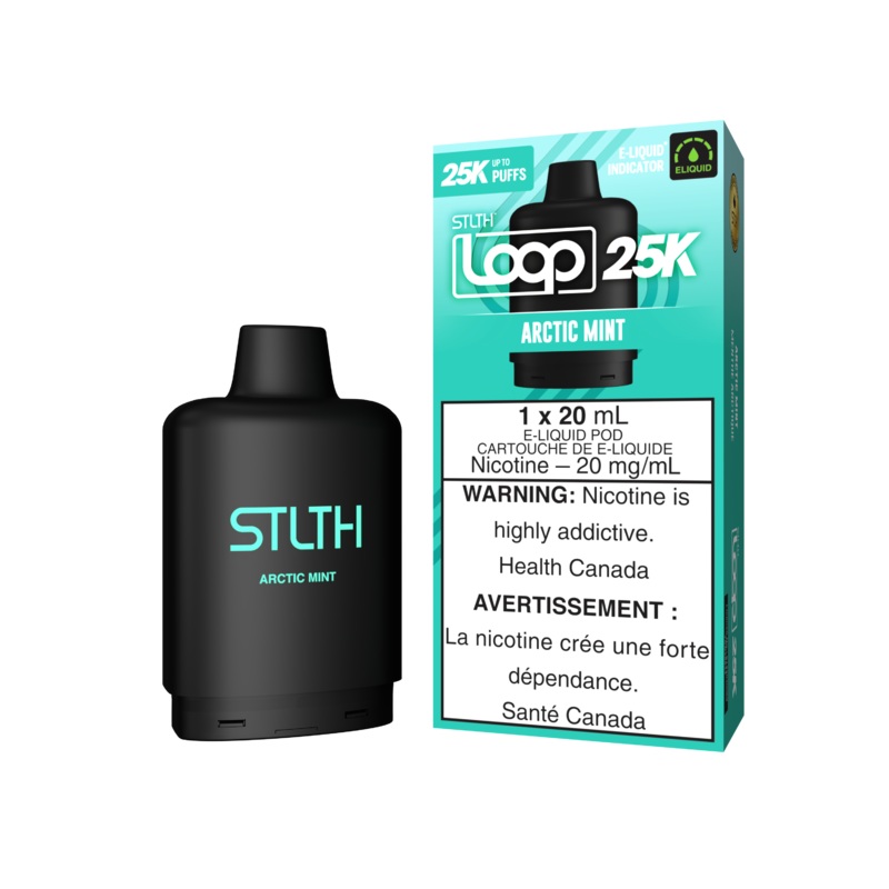 STLTH Loop 25K Pod – Arctic Mint 20mg
