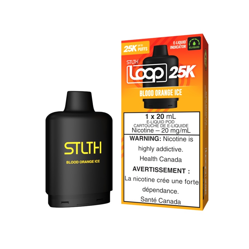 STLTH Loop 25K Pod – Blood Orange Ice 20mg
