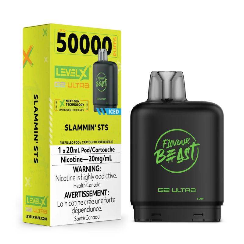 Level X Flavour Beast G2 Ultra – Slammin’ STS Iced 20mg