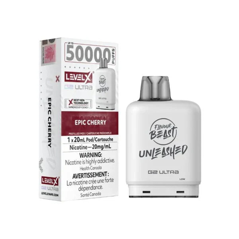 Level X Flavour Beast Unleashed G2 Ultra – Epic Cherry 20mg