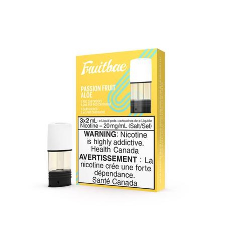 Stlth Fruitbae Passion Fruit Aloe Pods
