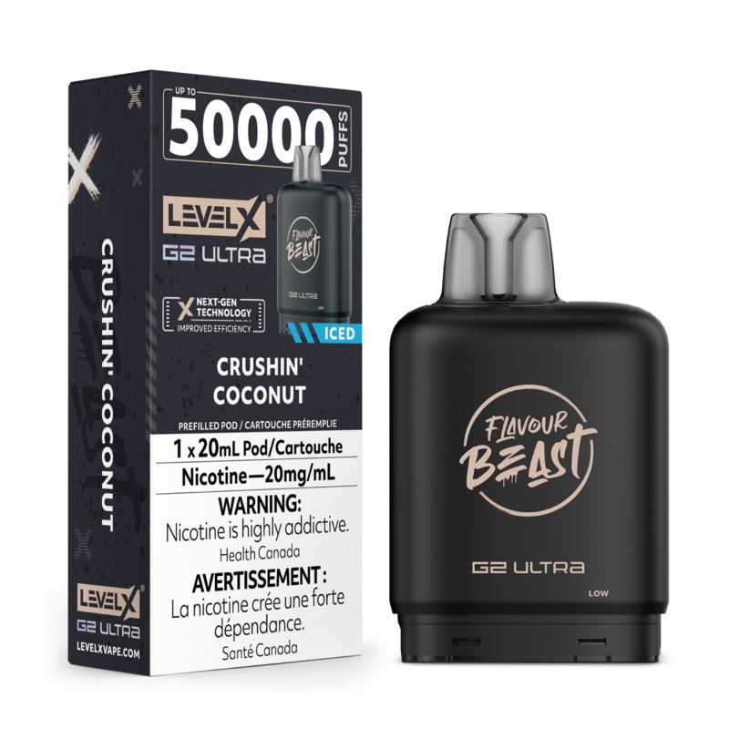 Level X Flavour Beast G2 Ultra – Crushin’ Coconut 20mg