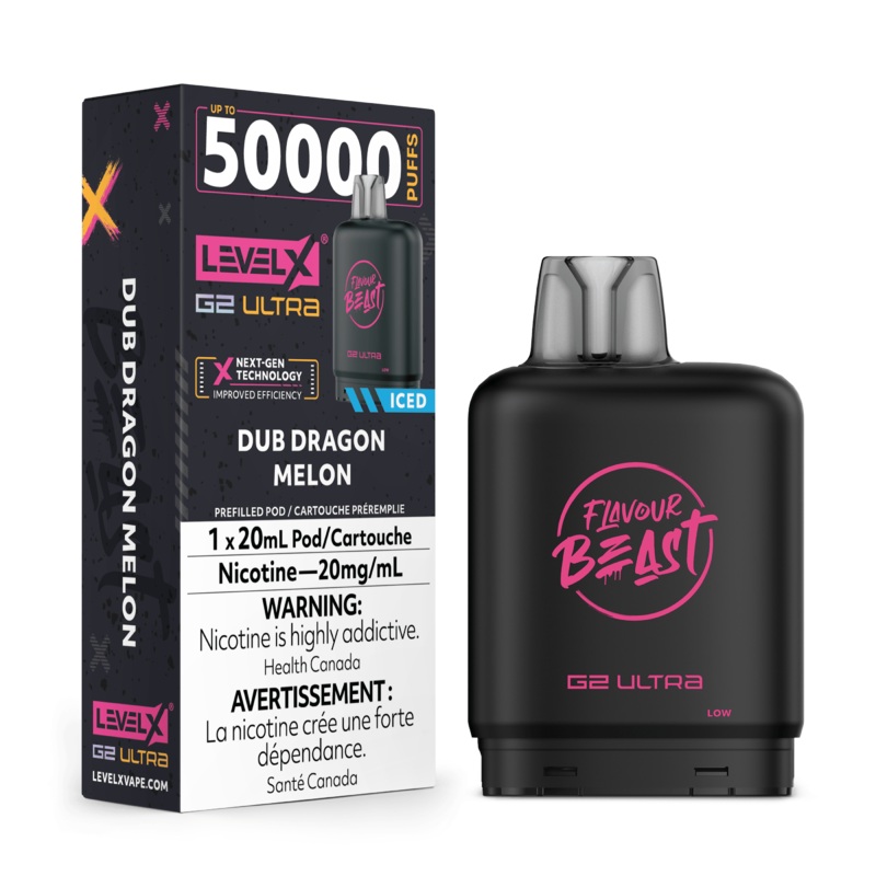 Level X Flavour Beast G2 Ultra – Dub Dragon Melon 20mg